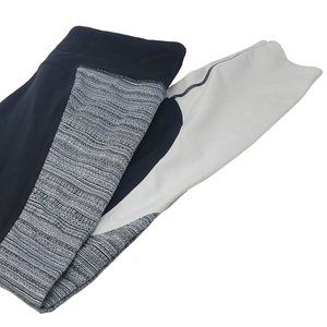 Athleta‎ Athletic Leggings Black White Size Small